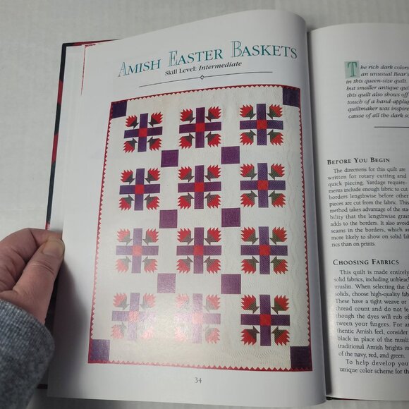 The Classic American Quilt Collection BASKETS A Rodale Quilt Book Quilt Patterns - Picture 8 of 11